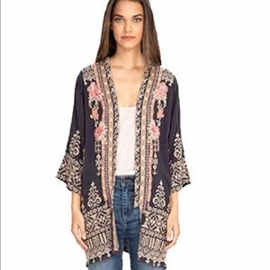 Johnny Was Helena Kimono - jacket gray